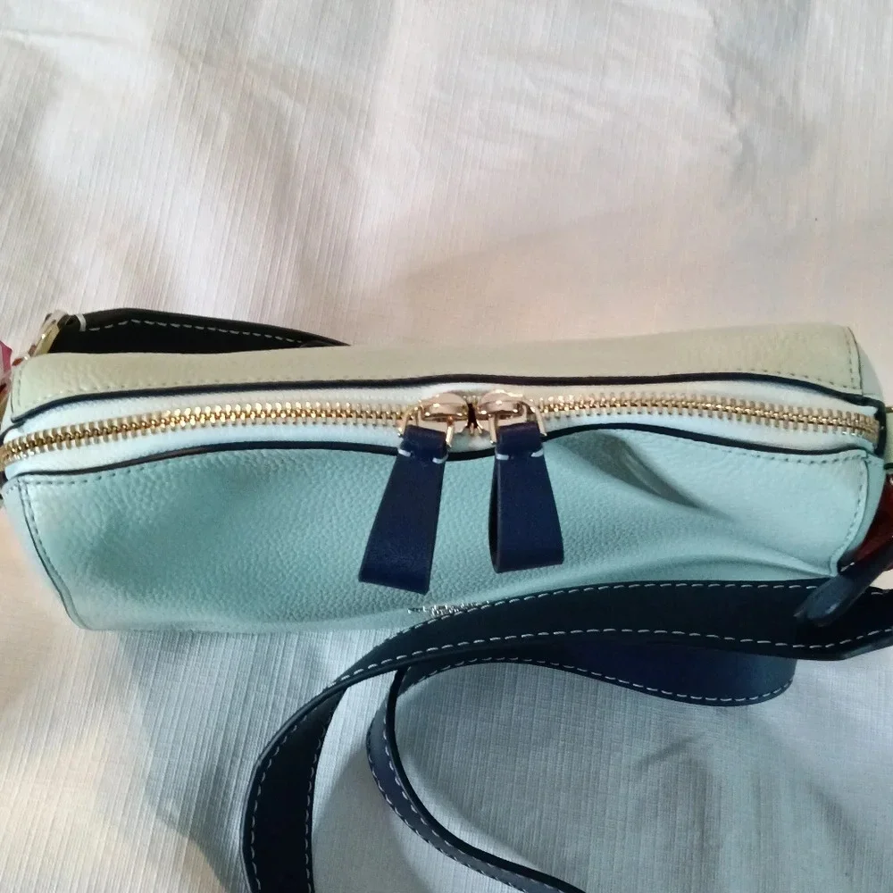Kate Spade Anyday Crossbody Blue Green Leather Purse NWT